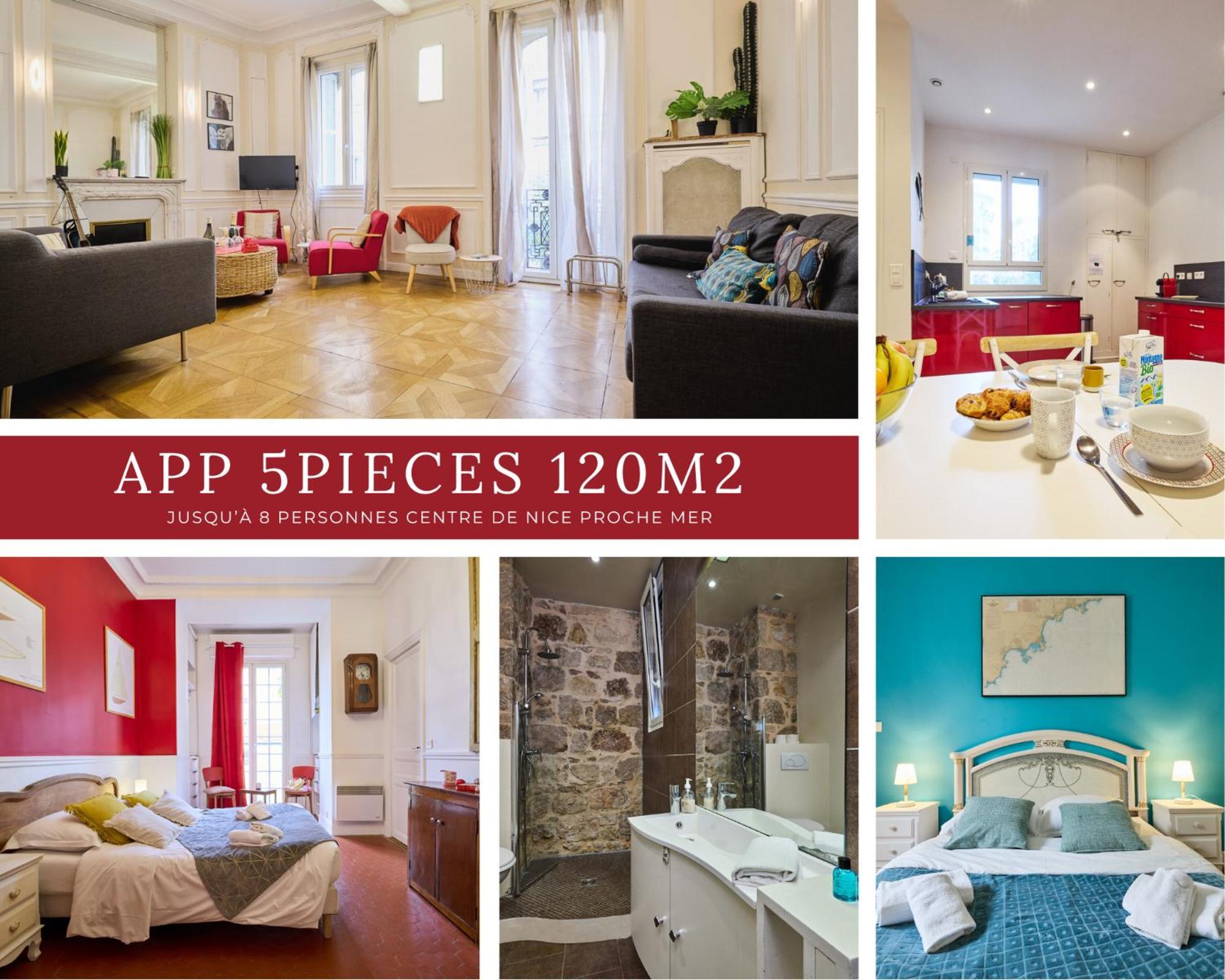 Appartements Nice Centre Proche Mer Carre D'Or Eksteriør billede